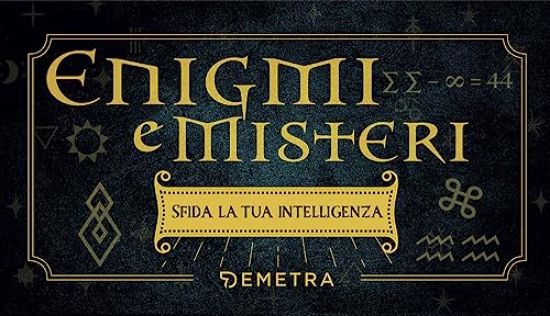 Immagine di ENIGMI E MISTERI. SFIDA LA TUA INTELLIGENZA. CON 105 CARTE