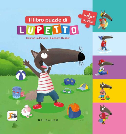 Immagine di LIBRO PUZZLE DI LUPETTO. AMICO LUPO. EDIZ. A COLORI (IL)