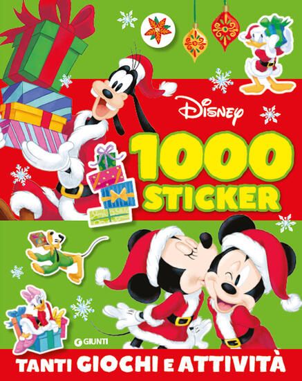 Immagine di 1000 STICKER. NATALE DISNEY. EDIZ. A COLORI