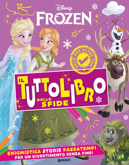 Immagine di FROZEN. IL TUTTOLIBRO DELLE SFIDE. ENIGMISTICA STORIE PASSATEMPI PER UN DIVERTIMENTO SENZA FINE!...