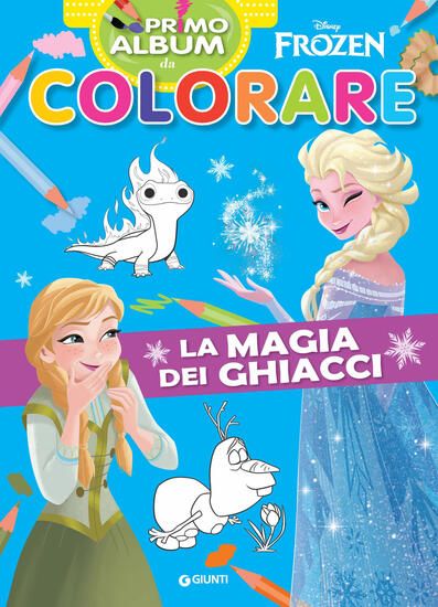 Immagine di MAGIA DEI GHIACCI. FROZEN. PRIMO ALBUM DA COLORARE. EDIZ. A COLORI (LA)