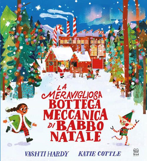 Immagine di MERAVIGLIOSA BOTTEGA MECCANICA DI BABBO NATALE. EDIZ. A COLORI (LA)