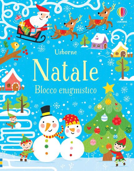 Immagine di NATALE. BLOCCO ENIGMISTICO. BLOCCHI DI GIOCHI. EDIZ. ILLUSTRATA