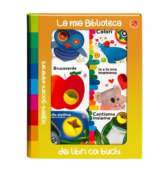 Immagine di MIA BIBLIOTECA DEI LIBRI COI BUCHI. EDIZ. A COLORI (LA)