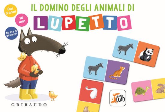 Immagine di DOMINO DEGLI ANIMALI DI LUPETTO. AMICO LUPO. EDIZ. A COLORI. CON 42 TESSERE (IL)