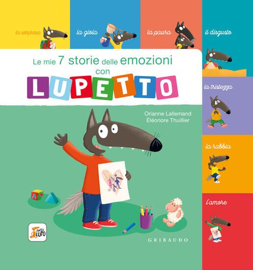 Immagine di MIE 7 STORIE DELLE EMOZIONI CON LUPETTO. AMICO LUPO. EDIZ. A COLORI (LE)