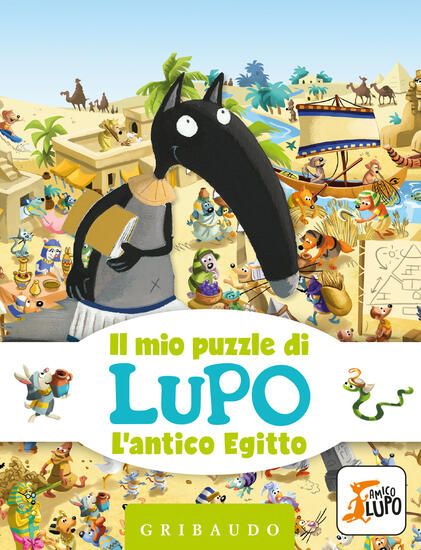 Immagine di ANTICO EGITTO. IL MIO PUZZLE DI LUPO. AMICO LUPO. EDIZ. A COLORI. CON PUZZLE (L`)