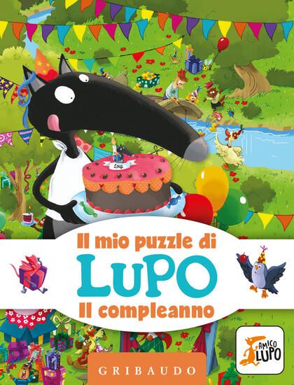 Immagine di COMPLEANNO. IL MIO PUZZLE DI LUPO. AMICO LUPO. EDIZ. A COLORI. CON PUZZLE (IL)