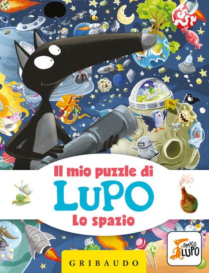 Immagine di SPAZIO. IL MIO PUZZLE DI LUPO. AMICO LUPO. EDIZ. A COLORI. CON PUZZLE (LO)