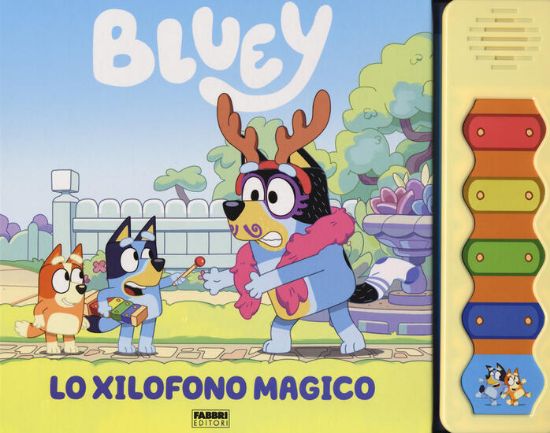 Immagine di XYLOFONO MAGICO. BLUEY. LIBRO SONORO. EDIZ. A COLORI (LO)