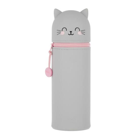 Immagine di ASTUCCIO 2 IN 1 IN SILICONE - KAWAII - KITTY