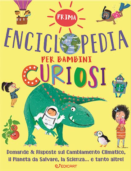 Immagine di PRIMA ENCICLOPEDIA PER BAMBINI CURIOSI. 1000 PERCHE`