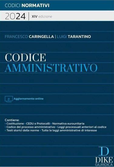 Immagine di CODICE AMMINISTRATIVO. CON AGGIORNAMENTO ONLINE 2024