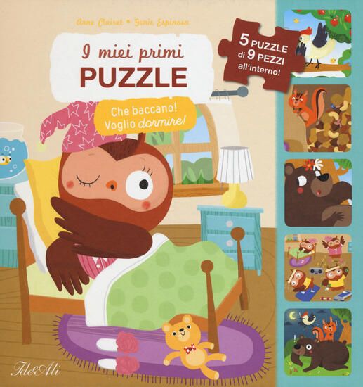 Immagine di CHE BACCANO! VOGLIO DORMIRE! I MIEI PRIMI PUZZLE. EDIZ. A COLORI