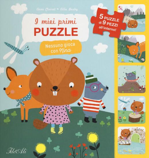 Immagine di NESSUNO GIOCA CON NINA! I MIEI PRIMI PUZZLE. EDIZ. A COLORI