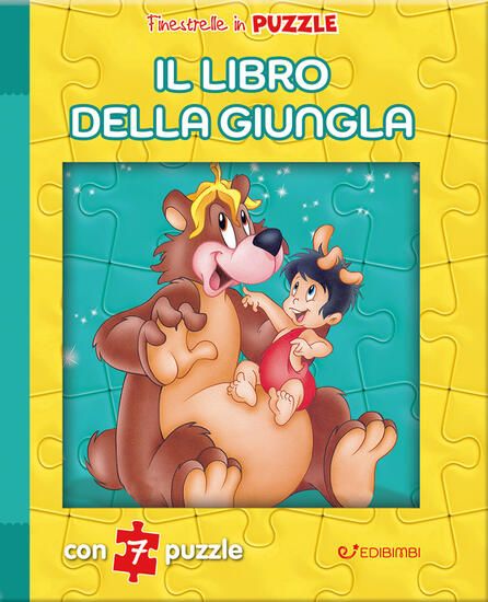 Immagine di LIBRO DELLA GIUNGLA. FINESTRELLE IN PUZZLE (IL)