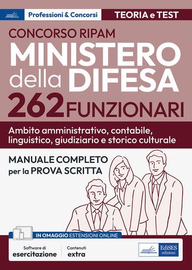 Immagine di CONCORSO RIPAM MINISTERO DELLA DIFESA. 262 FUNZIONARI. AMBITO AMMINISTRATIVO, CONTABILE, LINGUIS...