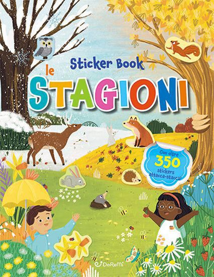 Immagine di STAGIONI. STICKER BOOK. CON ADESIVI. EDIZ. A COLORI (LE)