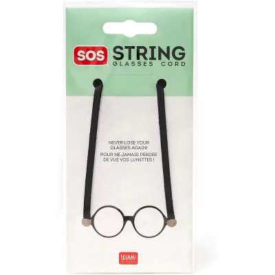 Immagine di CORDINO PER OCCHIALI - SOS STRING - BLACK