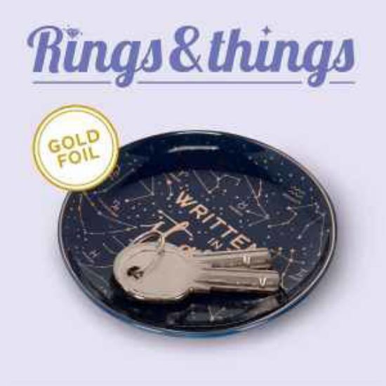 Immagine di PIATTINO IN CERAMICA - RINGS & THINGS