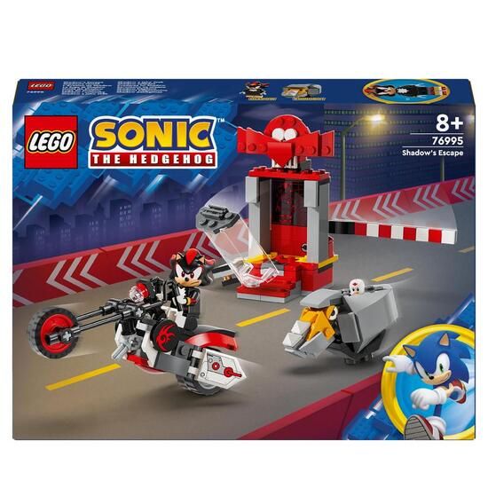 Immagine di LEGO SONIC THE HEDGEHOG 76995 LA FUGA DI SHADOW THE HEDGEHOG CON MOTO GIOCATTOLO PER BAMBINI 8+ AN