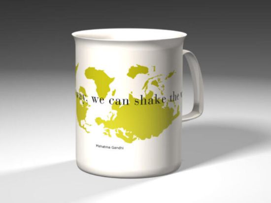 Immagine di GANDHI IN A GENTLE WAY, TAZZA