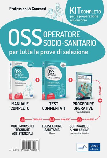 Immagine di KIT DEI CONCORSI PER OSS OPERATORE SOCIO-SANITARIO.