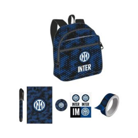 Immagine di ZAINETTO MINI PORTACHIAVI CON ACCESSORI INTER