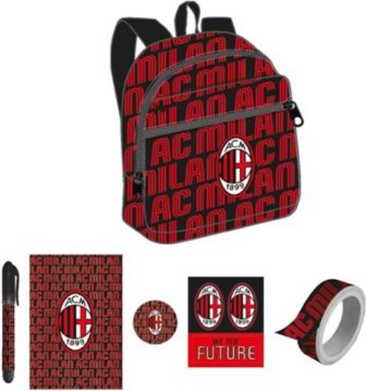 Immagine di KIT MINI ZAINO PORTA CHIAVI CON MOSCHETTONE SEVEN MILAN