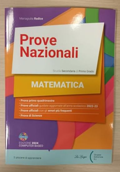 Immagine di PROVE NAZIONALI INVALSI MATEMATICA 2024 SCUOLA MEDIA INFERIORE