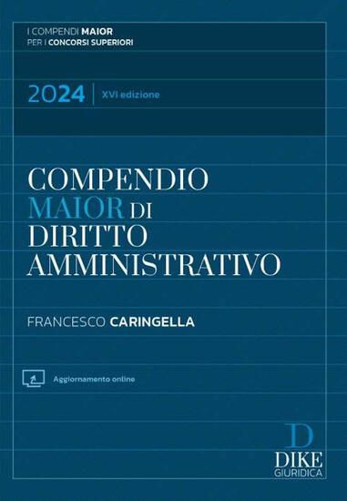 Immagine di COMPENDIO DI DIRITTO AMMINISTRATIVO. EDIZ. MAIOR 2024