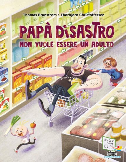 Immagine di PAPA` DISASTRO NON VUOLE ESSERE UN ADULTO. EDIZ. A COLORI