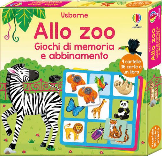 Immagine di ALLO ZOO. EDIZ. ILLUSTRATA. CON 36 CARTE