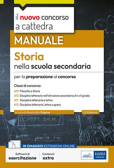 Immagine di NUOVO CONCORSO A CATTEDRA. STORIA NELLA SCUOLA SECONDARIA. MANUALE PER LE PROVE ORALI DEL CONCOR...