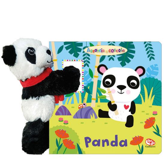 Immagine di PANDA. AGGANCIA E COCCOLA. EDIZ. A COLORI. CON PELUCHE