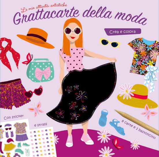 Immagine di GRATTACARTE DELLA MODA. EDIZ. A COLORI