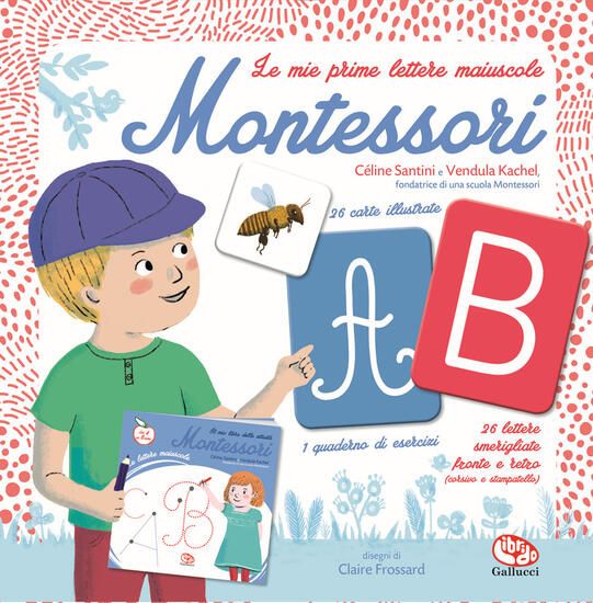 Immagine di MIE PRIME LETTERE MAIUSCOLE MONTESSORI. EDIZ. A COLORI. CON 26 CARTE (LE)