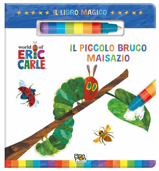 Immagine di PICCOLO BRUCO MAISAZIO. IL LIBRO MAGICO. EDIZ. A COLORI. CON PENNARELLO AD ACQUA (IL)