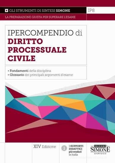 Immagine di IPERCOMPENDIO DI DIRITTO PROCESSUALE CIVILE