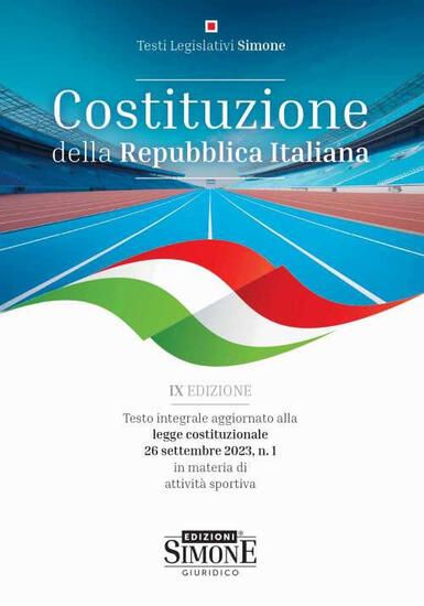 Immagine di COSTITUZIONE DELLA REPUBBLICA ITALIAN TESTO INTEGRALE AGGIORNATO ALLA LEGGE COSTITUZIONALE