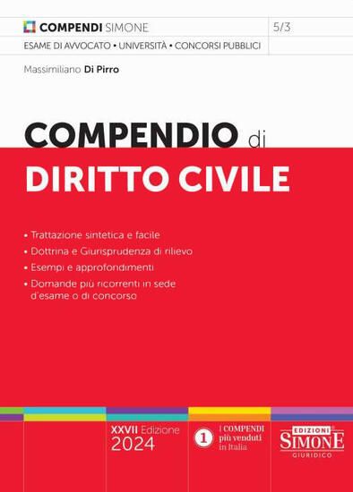 Immagine di COMPENDIO DI DIRITTO CIVILE