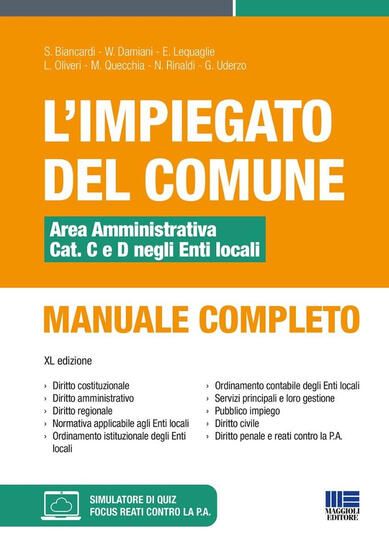 Immagine di IMPIEGATO DEL COMUNE - AREA AMMINISTRATIVA CAT. C E D NEGLI ENTI LOCALI