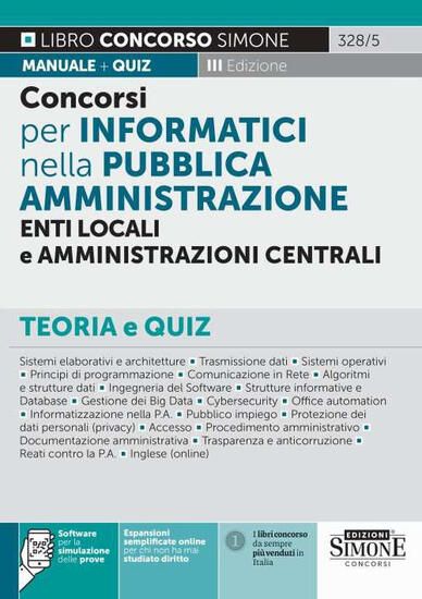 Immagine di CONCORSI PER INFORMATICI NELLA PUBBLICA AMMINISTRAZIONE, ENTI LOCALI E AMMINISTRAZIONI CENTRALI.