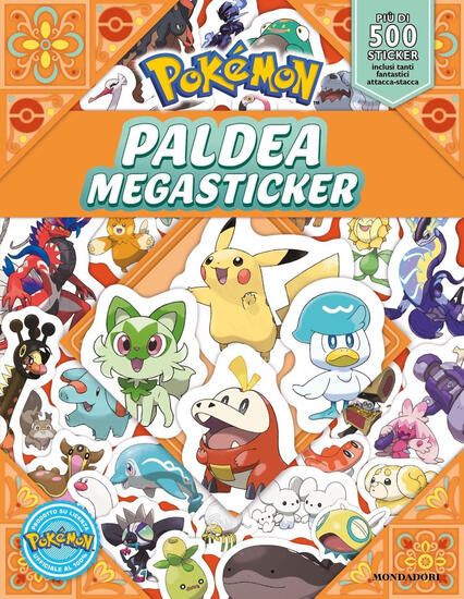 Immagine di POKEMON. PALDEA MEGASTICKER. EDIZ. ILLUSTRATA