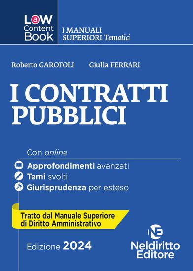 Immagine di CONTRATTI PUBBLICI. PER CONCORSO IN MAGISTRATURA ( I ) - VOLUME 2