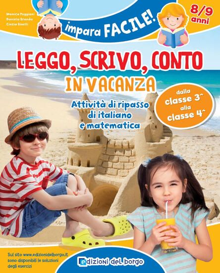 Immagine di LEGGO SCRIVO CONTO IN VACANZA. CLASSE 3