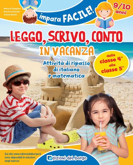 Immagine di LEGGO SCRIVO CONTO IN VACANZA. CLASSE 4