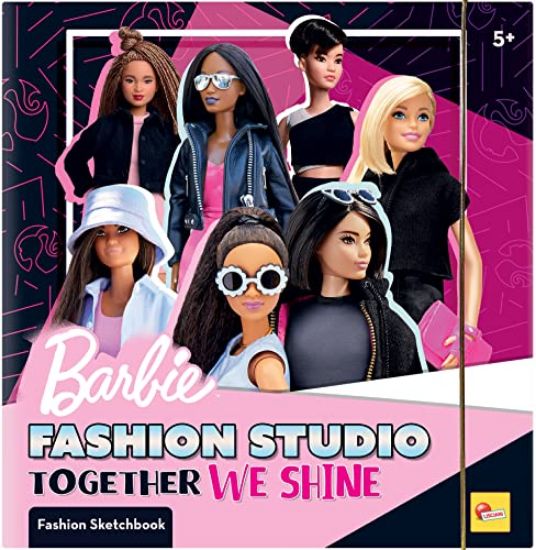 Immagine di TOGETHER WE SHINE. FASHION STUDIO. BARBIE SKETCH BOOK. EDIZ. ILLUSTRATA