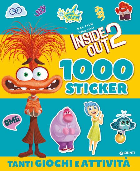 Immagine di INSIDE OUT 2. 1000 STICKER. TANTI GIOCHI E ATTIVITA`. EDIZ. A COLORI