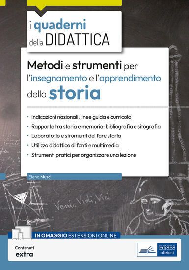 Immagine di METODI E STRUMENTI PER L`INSEGNAMENTO E L`APPRENDIMENTO DELLA STORIA. CON CONTENUTI EXTRA